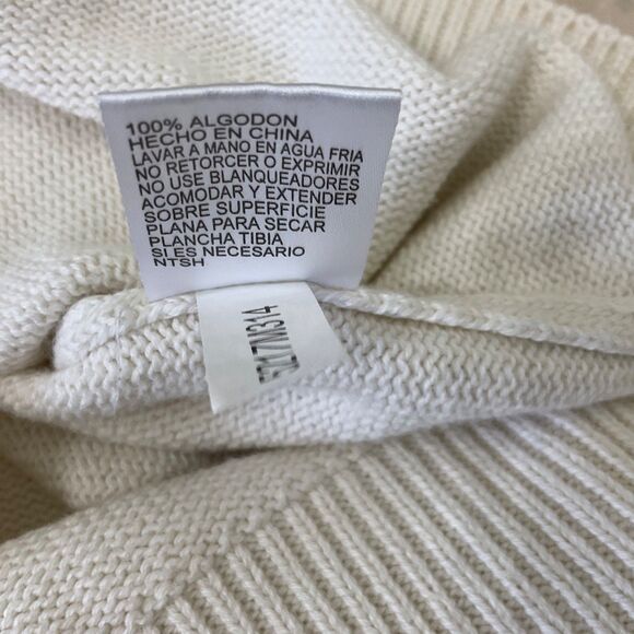 CREMIEUX sweater men's size XS Dog w scarf  Long sleeves cotton - Picture 12 of 13